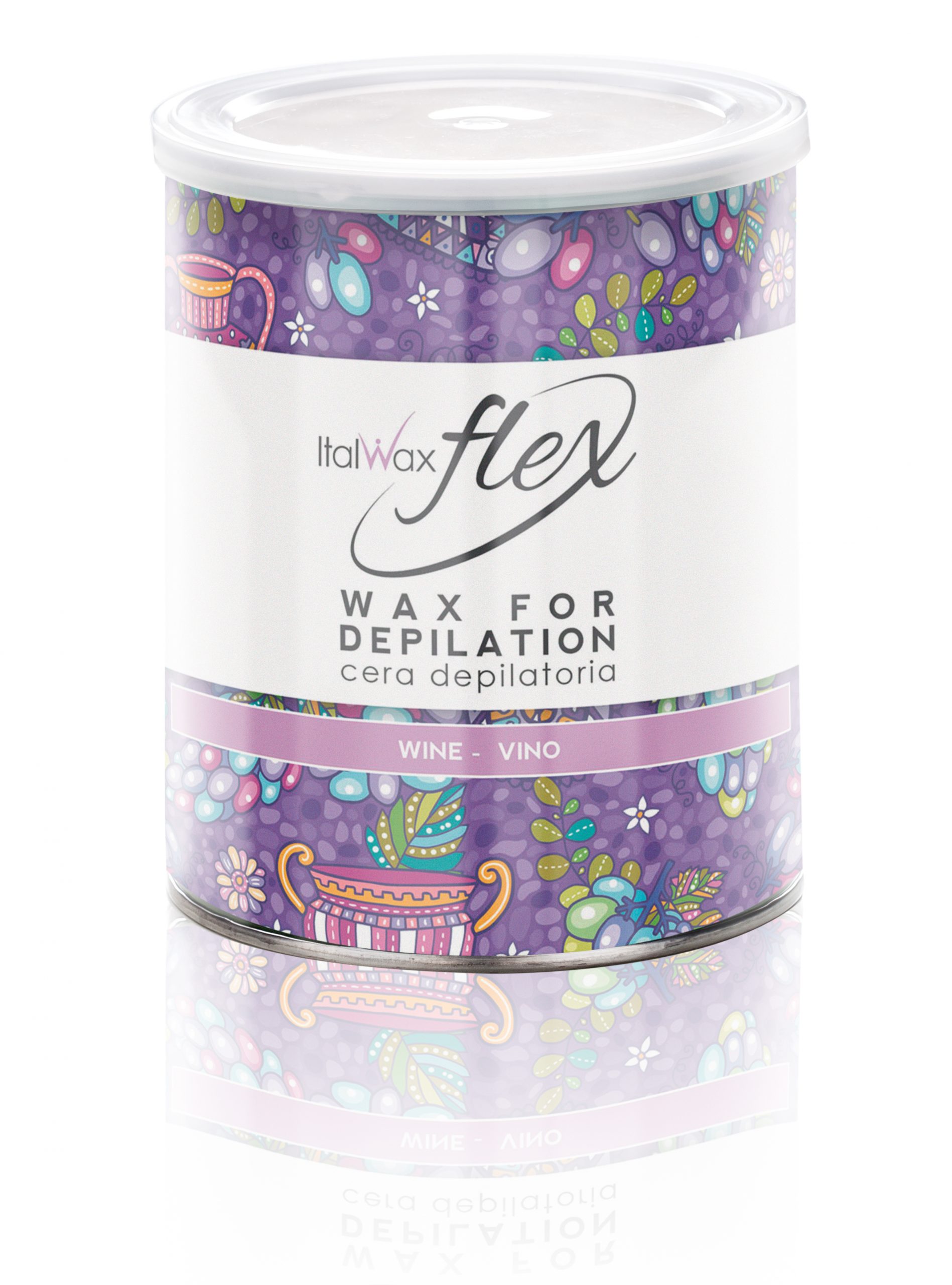 Italwax Warmwachsdose FlexWax Rotwein 800 ml