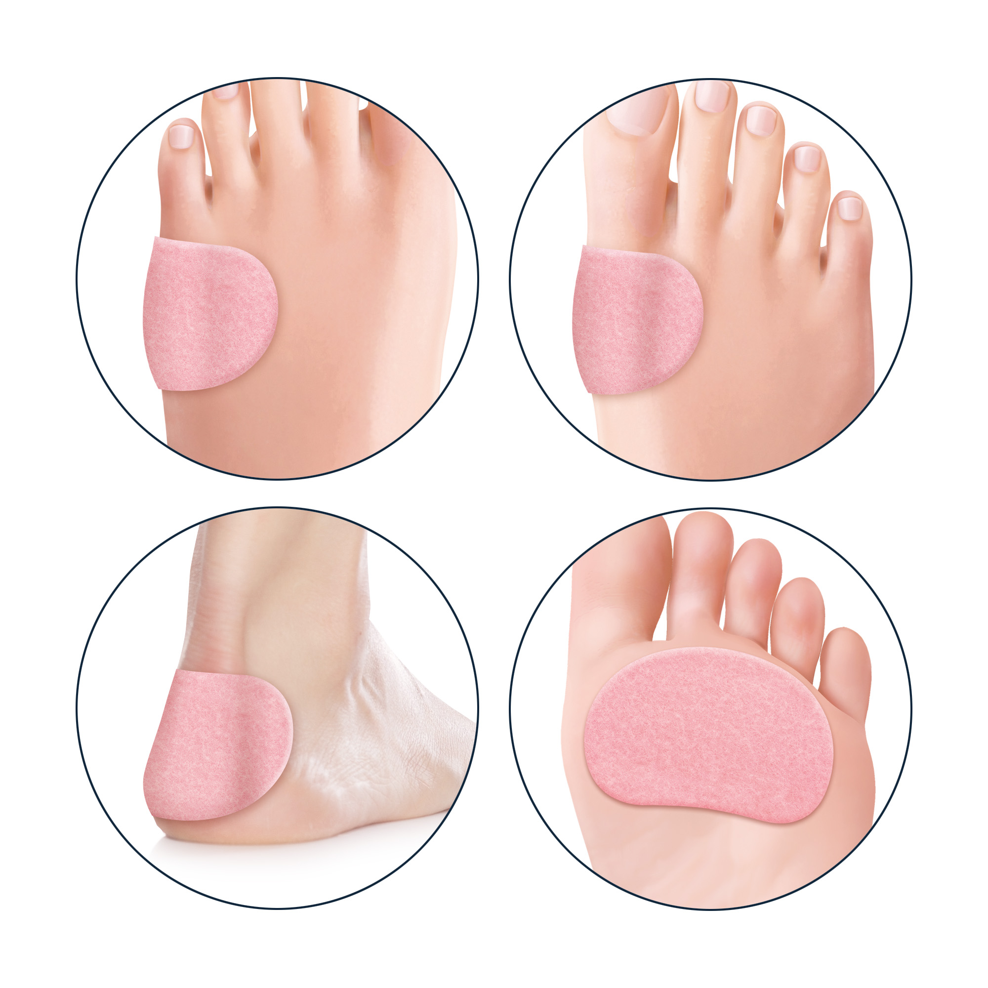 Filz-Pads 6 Stk. – Bild 3