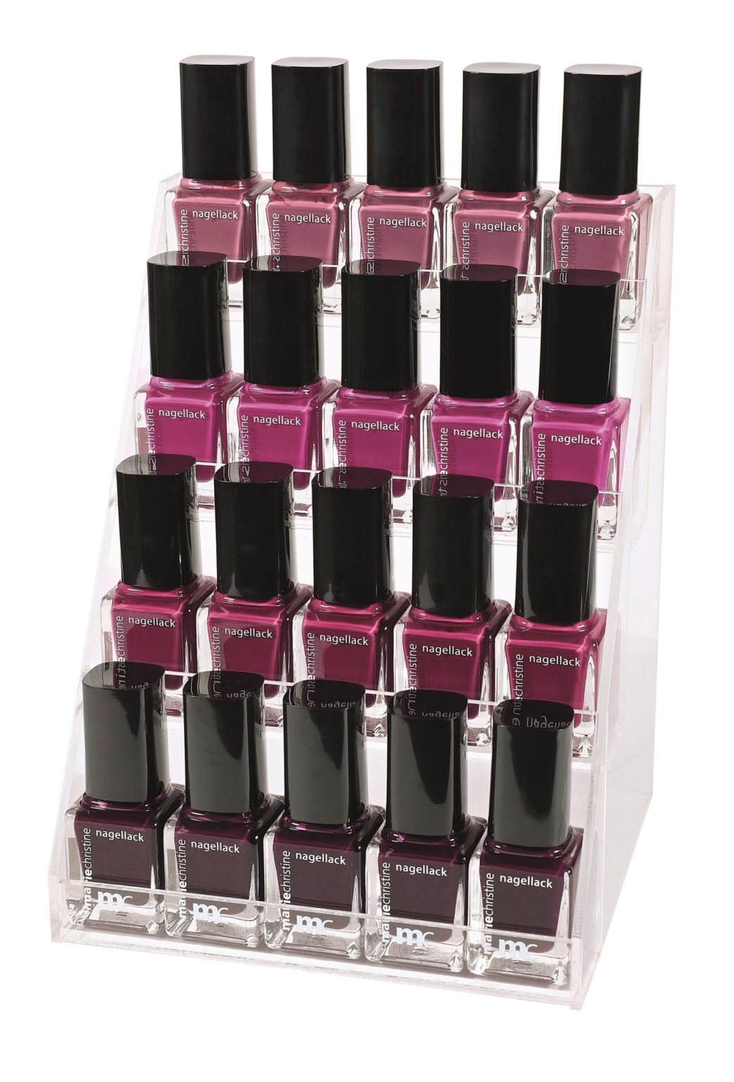 ANDERK Nagellack Display Mit 450 Farben – Übungsnägel Für Nageldesign & Ausstellungen | Nagelkunst-Set