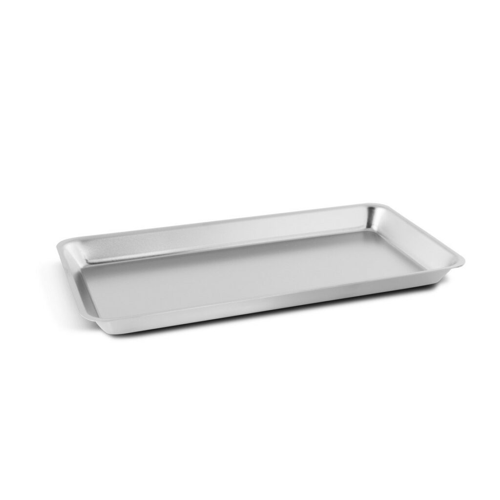 Instrumenten Tablett Schale Edelstahl Ablage Fußpflege Dental Kosmetik Zangen RF