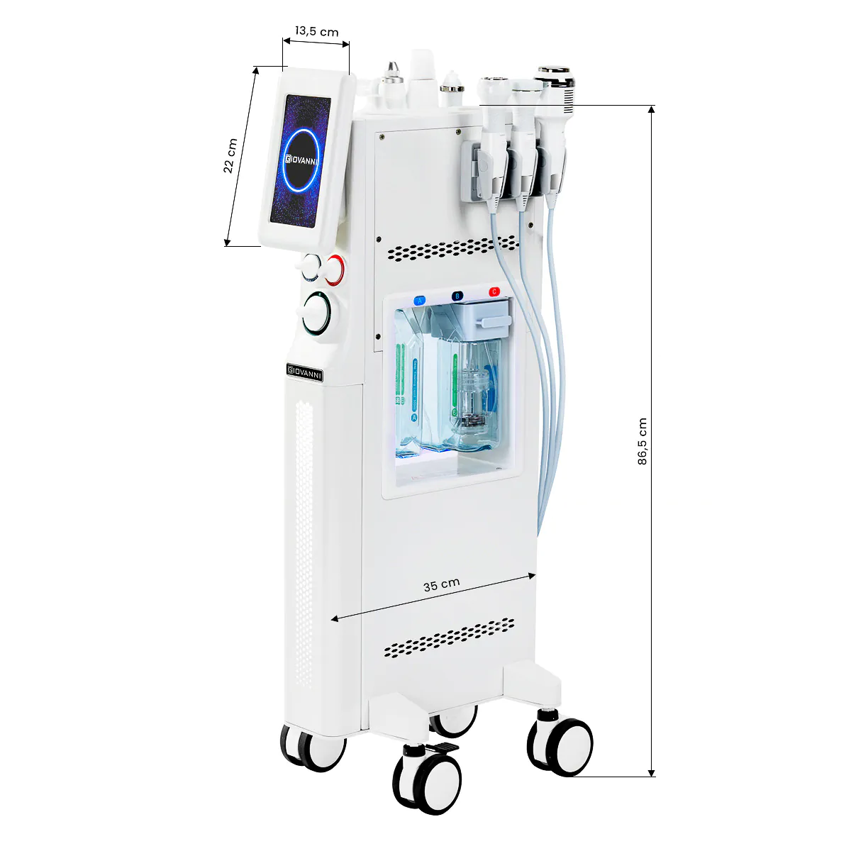 Hydro Dermabrasion Gio 6 in 1 mit Wasserstoffgenerator – Bild 7