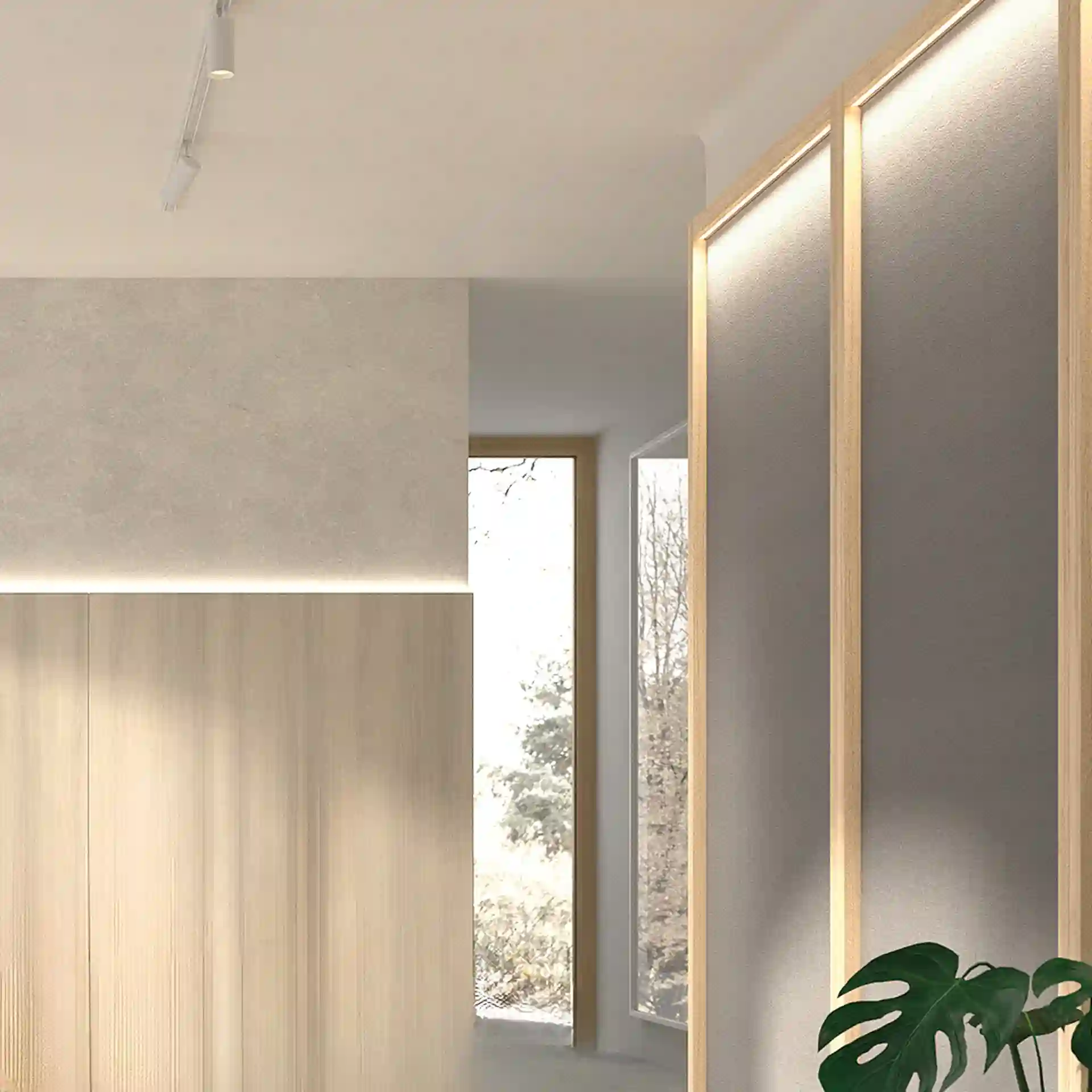 Ikon Akustik Wandpaneel mit LED Beleuchtung – Bild 2