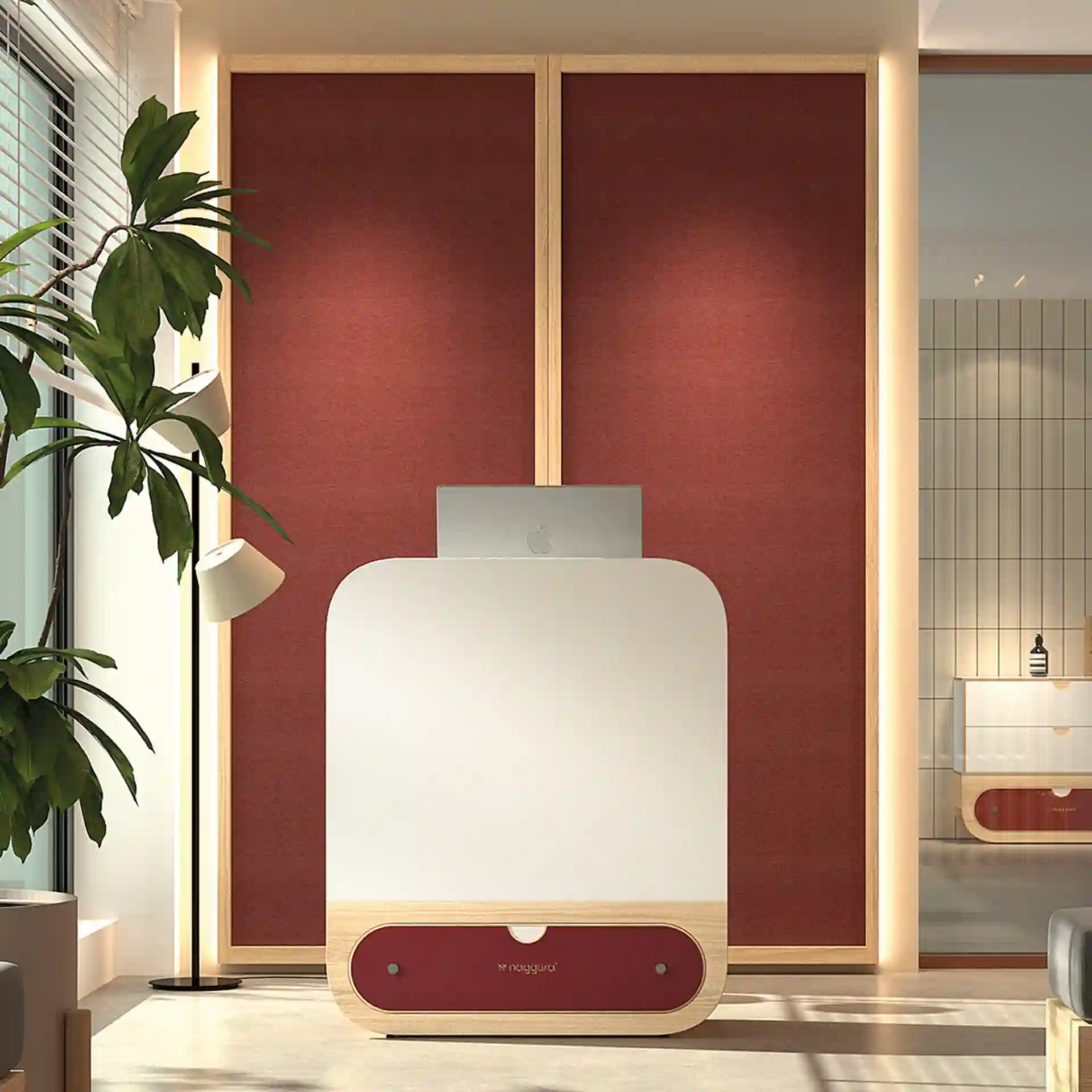 Ikon Akustik Wandpaneel mit LED Beleuchtung – Bild 4