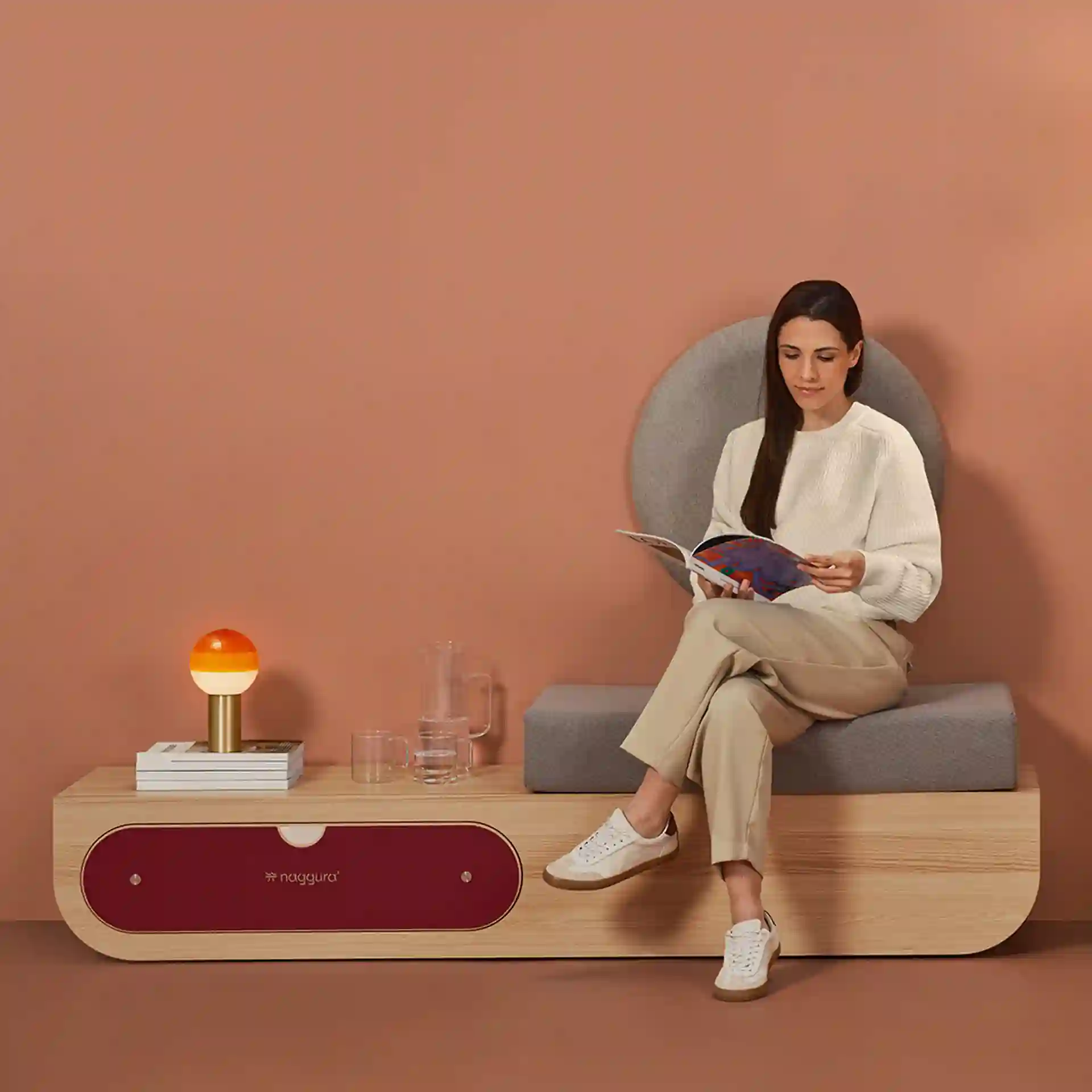 Ikon Bank L mit Polster – Bild 2