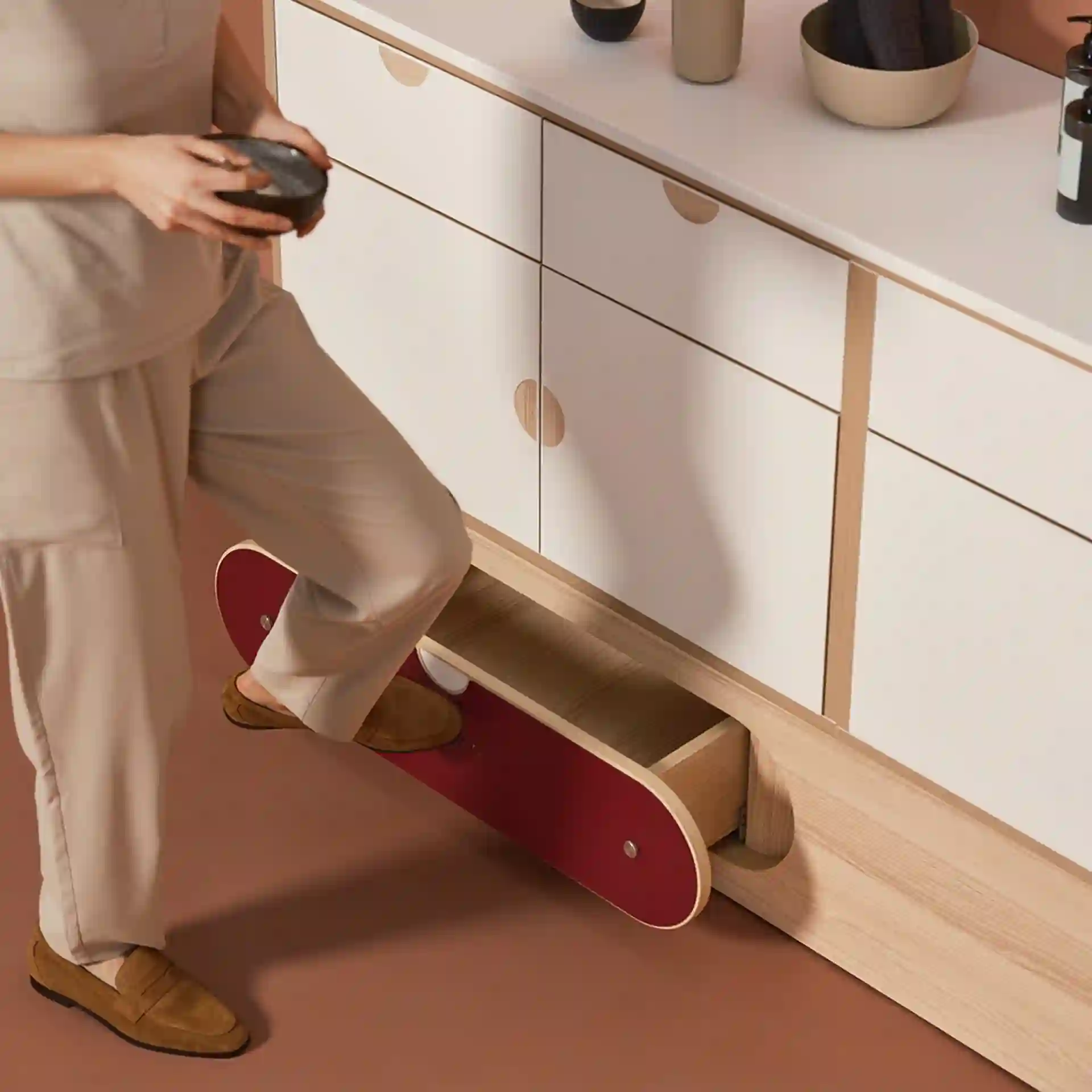 Ikon Hygienemodul L mit Keramikwaschbecken – Bild 4