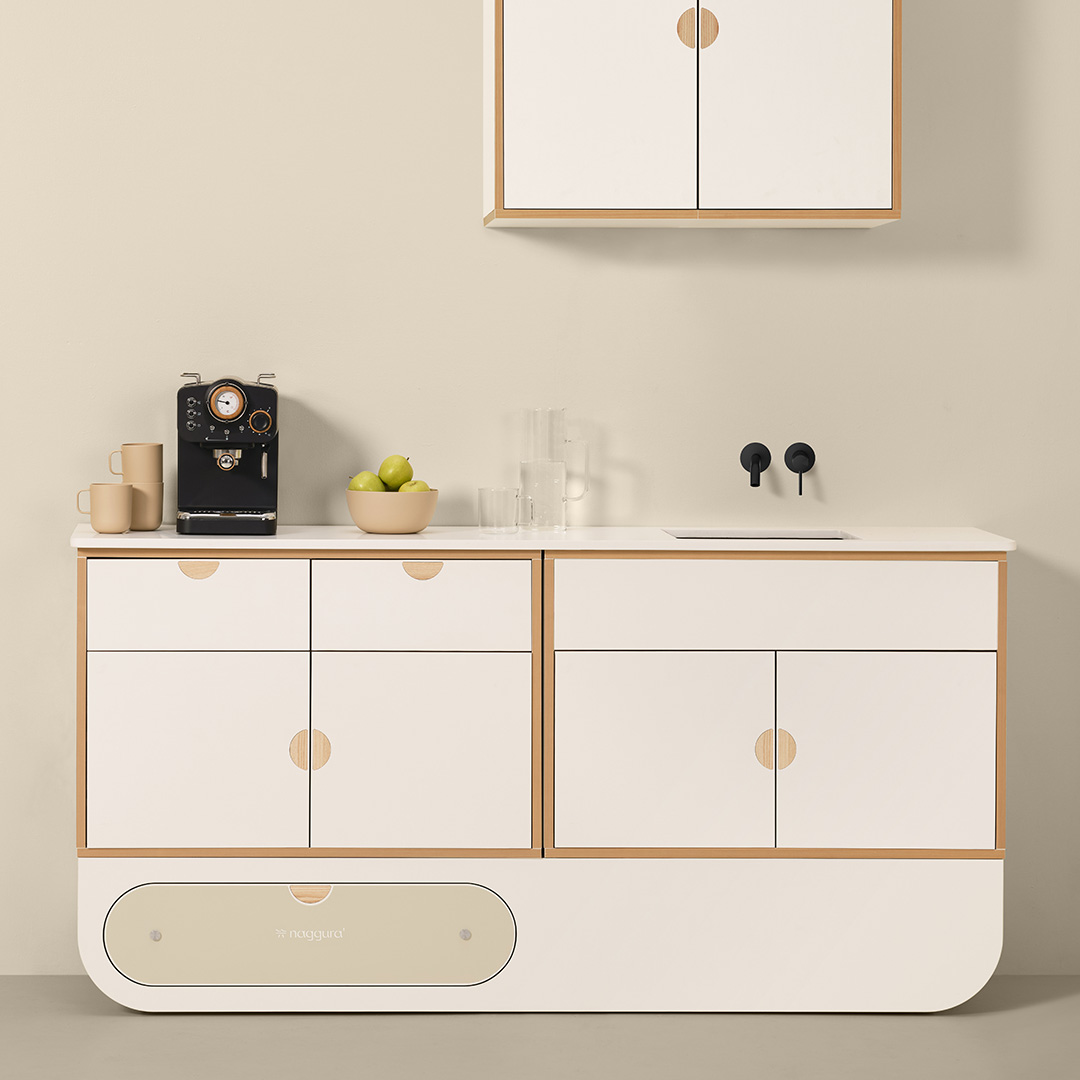 Ikon Hygienemodul L mit Edelstahlwaschbecken – Bild 3